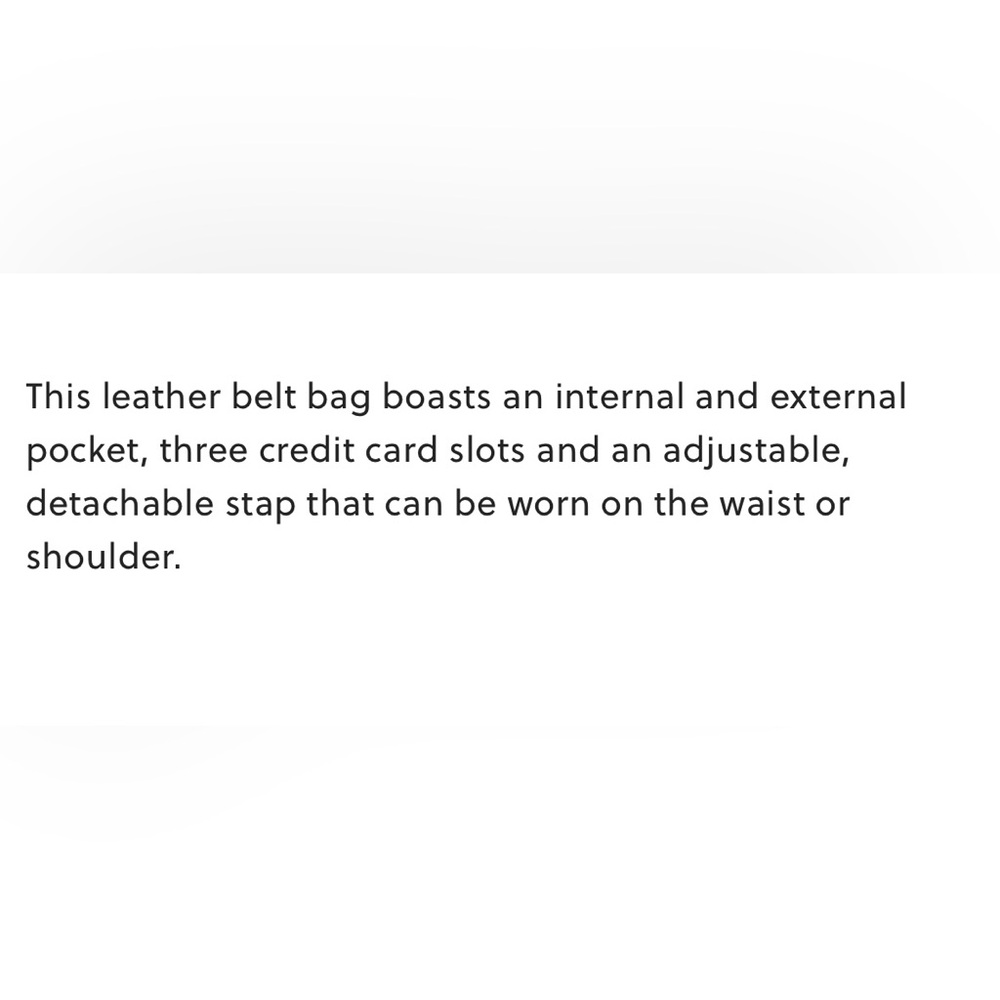 Fossil Brenna leather belt bag - Picture 9 of 10